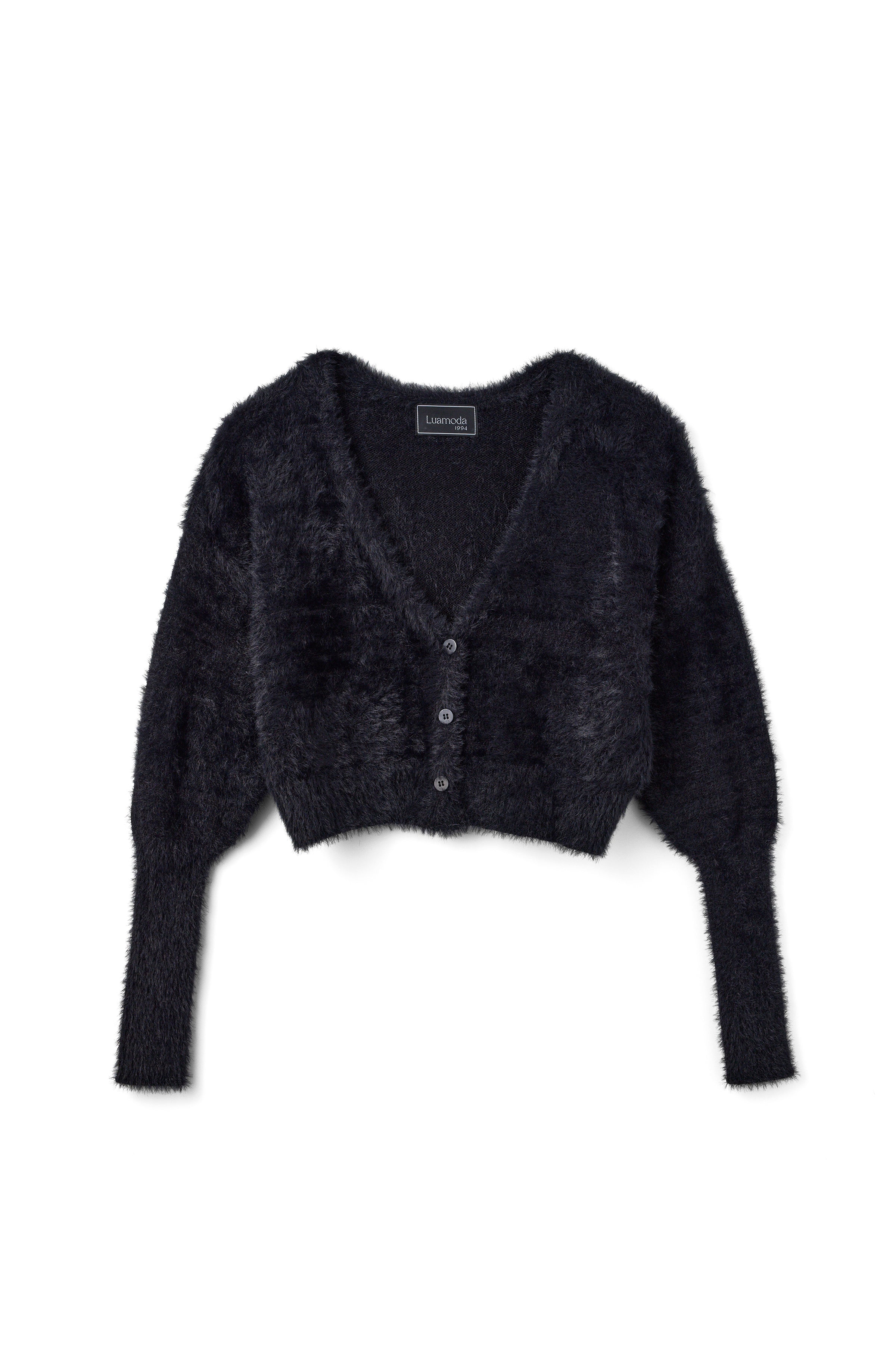 Knit Cardigan（BLACK）