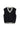 Sleeveless Knit Vest（BLACK）