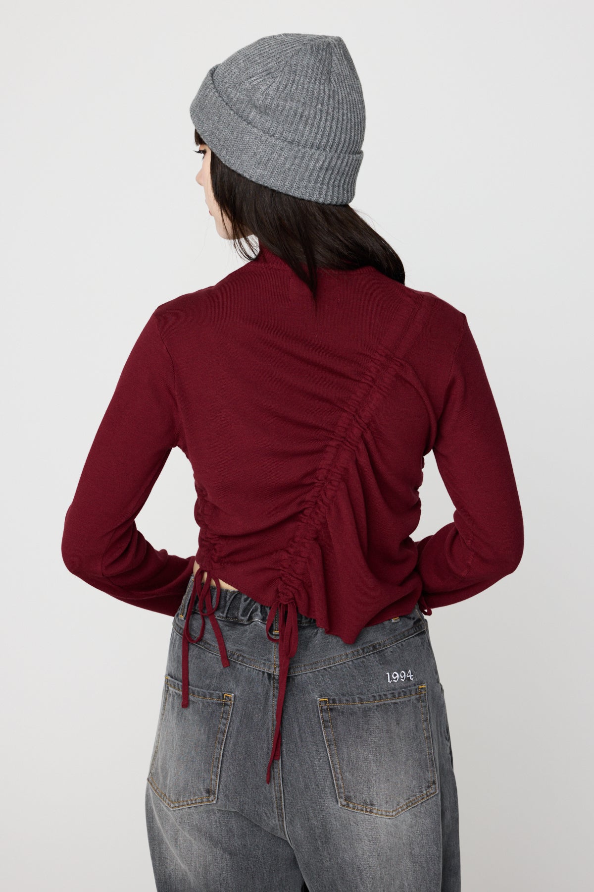 Drawstring Knit（W.RED）