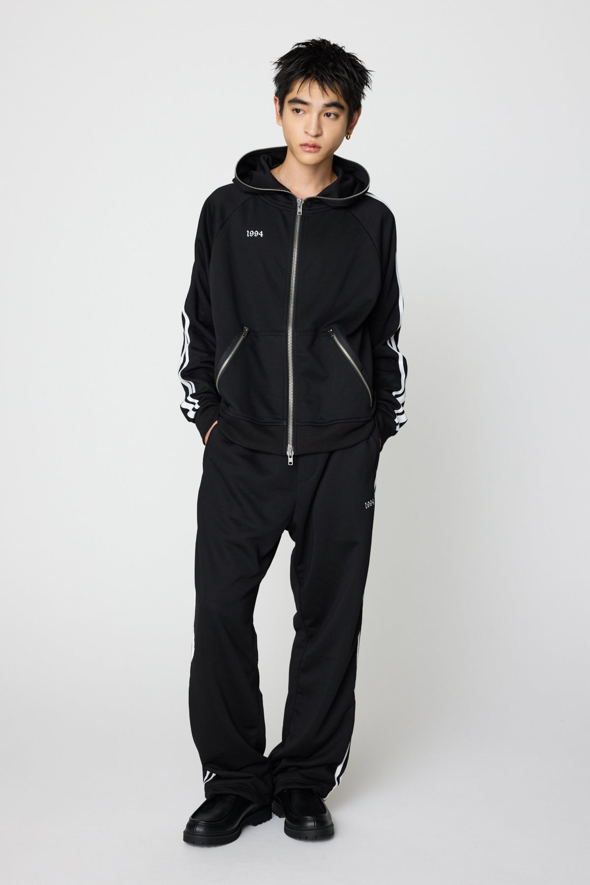 Double Line Pants（BLACK）