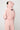 Double Line Cropped Hoodie（S.PINK)