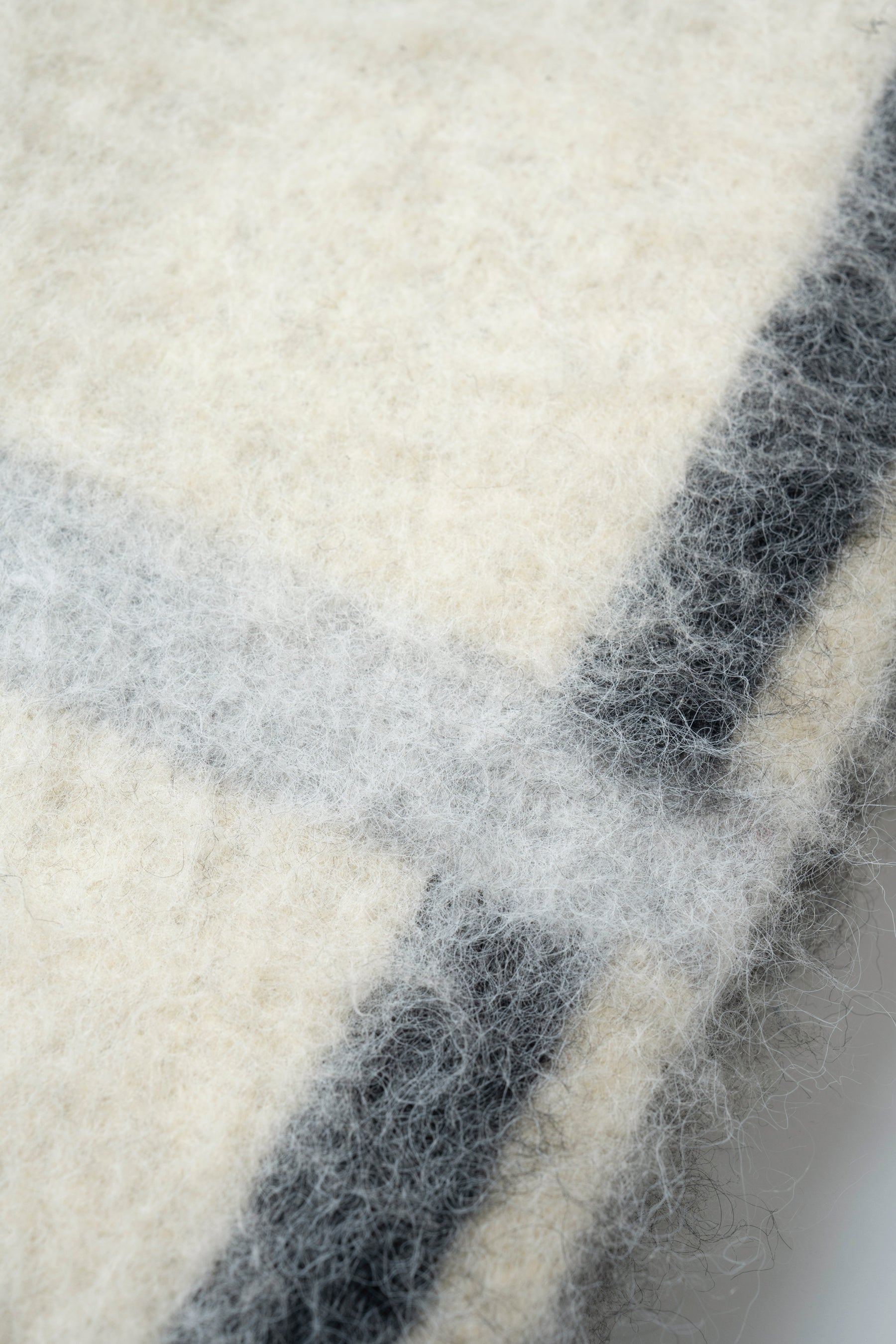 Wool Mixed Scarf (IVORY)