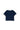 Cropped Logo Linger Tee（NAVY）