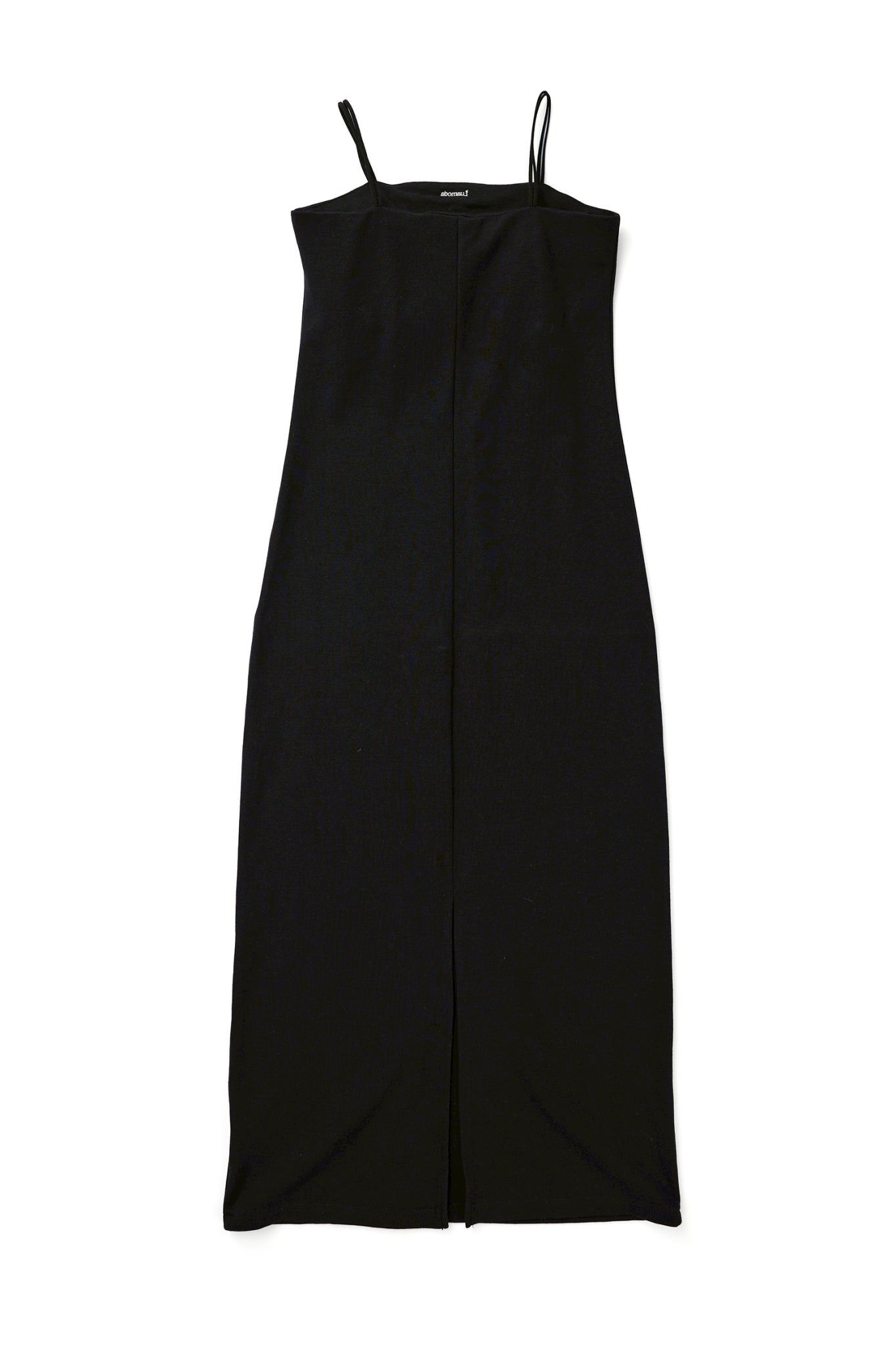 Cup in Rib Camisole One-piece（BLACK)